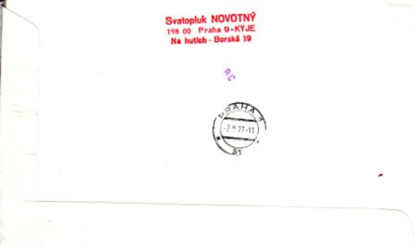 FDC 2263 / 2266 - CZ 1977 08 002 ● - PRAGA 1978